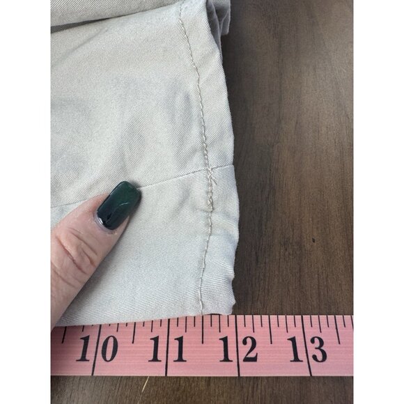 Refuge Womens Medium Khaki Micro Skort Pleated Mini Stretch Academia Y2K Preppy - Picture 11 of 11